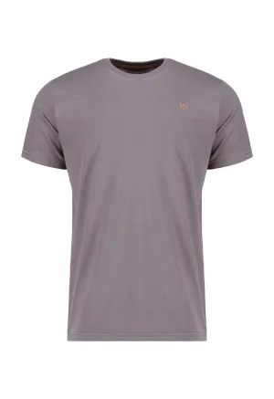Basic crew neck - cement grey