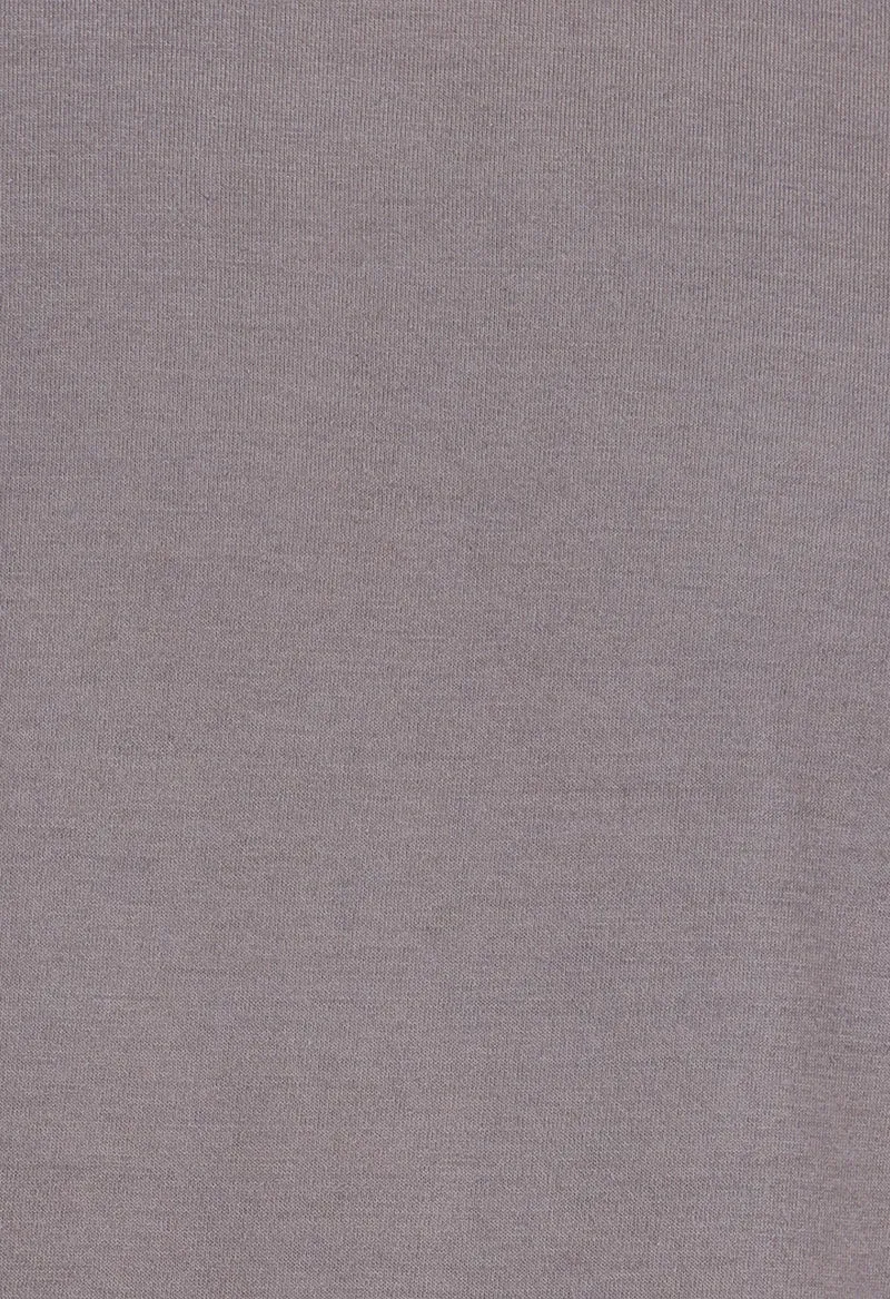Basic crew neck - cement grey