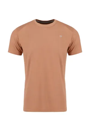 Basic crew neck - Khaki brown