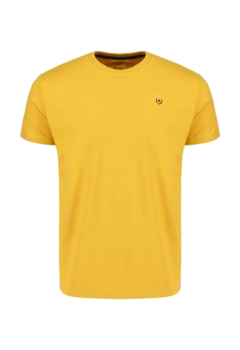 Basic crew neck - Mustard yellow