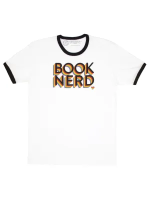 Book Nerd Pride Unisex Ringer T-Shirt