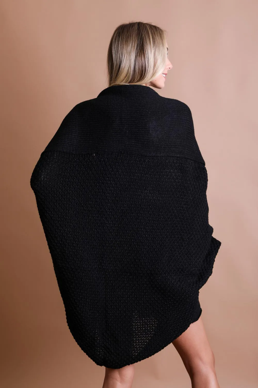 Cardigan - Knitted Black