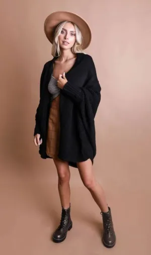 Cardigan - Knitted Black