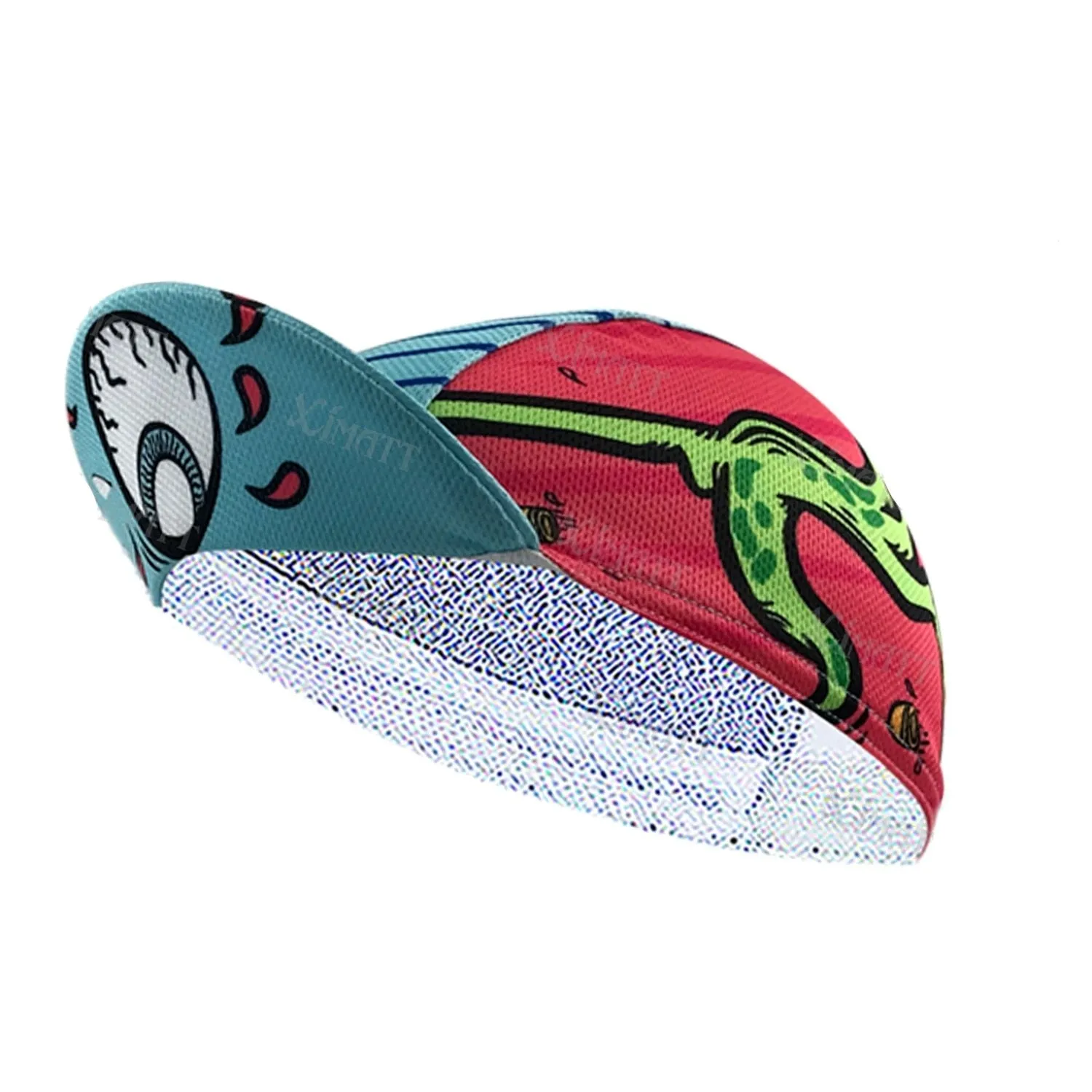 Cartoon Zombie Cat Banana Polyester Bicycle Sports Cycling Caps Cool Quick Dry Breathable Absorb Sweat Bike Balaclava