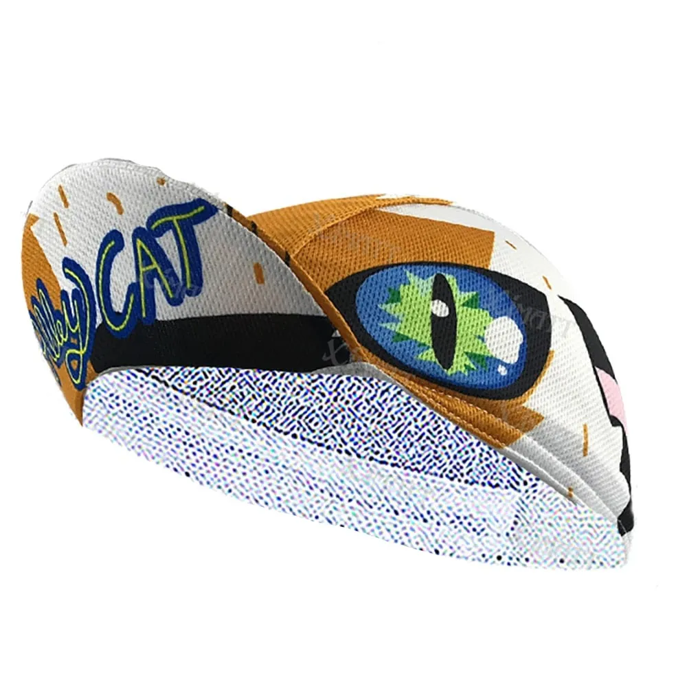 Cartoon Zombie Cat Banana Polyester Bicycle Sports Cycling Caps Cool Quick Dry Breathable Absorb Sweat Bike Balaclava