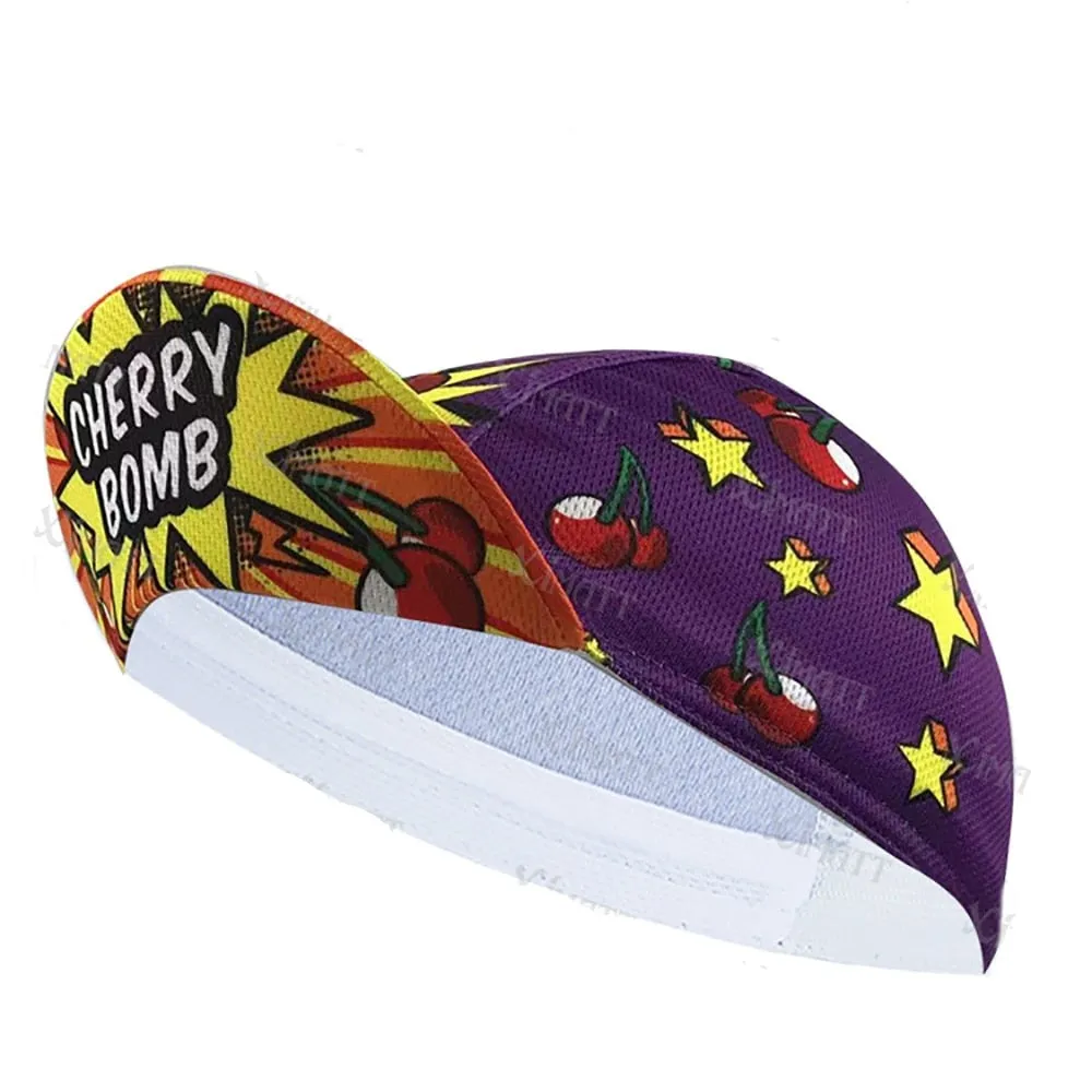 Cartoon Zombie Cat Banana Polyester Bicycle Sports Cycling Caps Cool Quick Dry Breathable Absorb Sweat Bike Balaclava