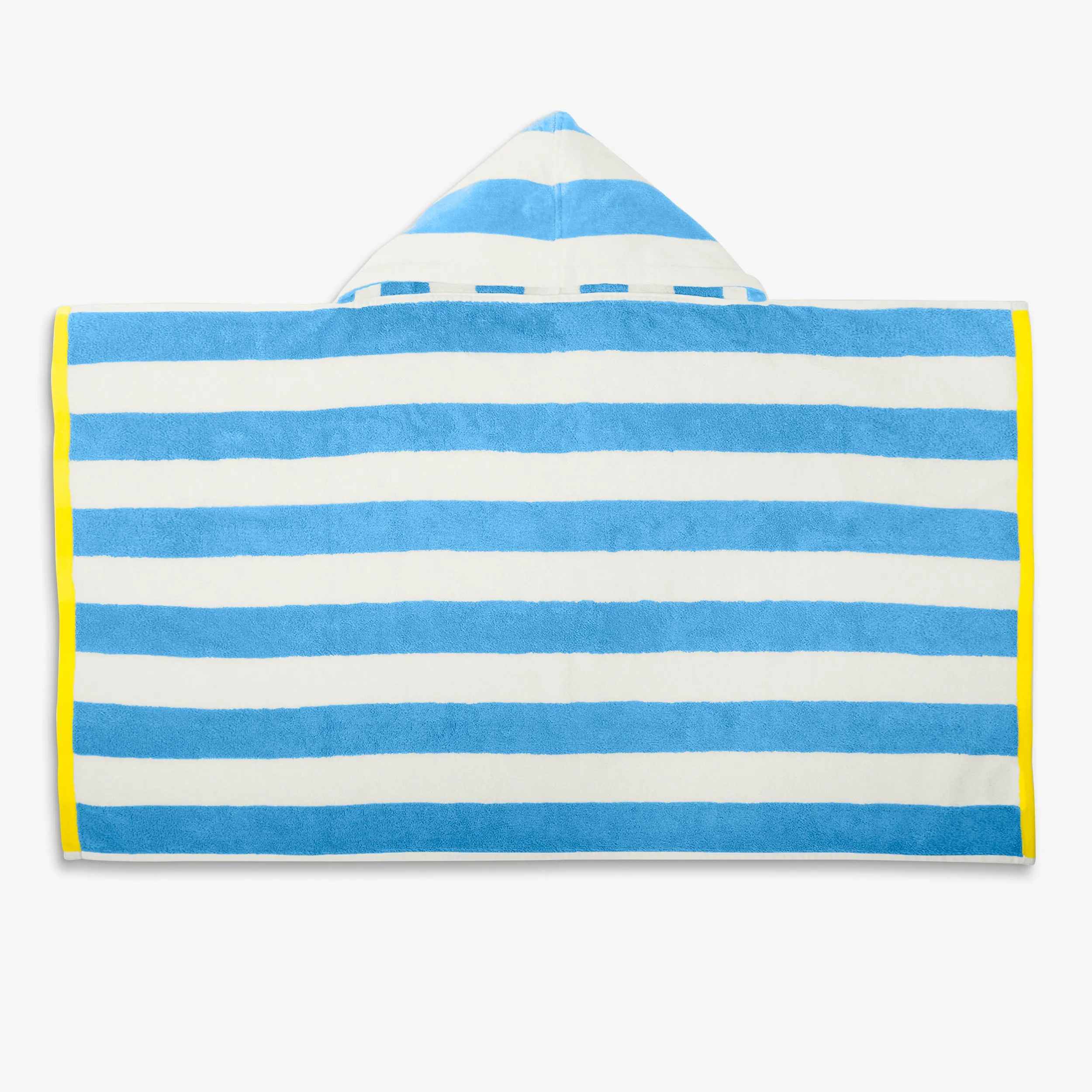 Hoodie towel in stripe