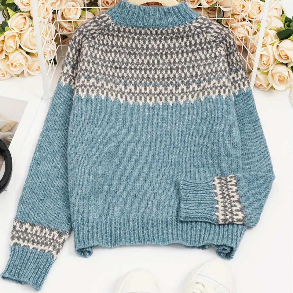 Katie | Dames Winter Gebreide Trui | Warm