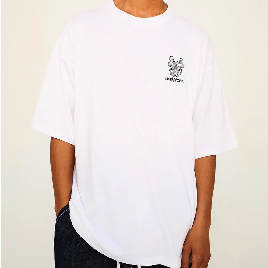 LifeWork 2PACK Basic Black And White Tee (With Pouch)