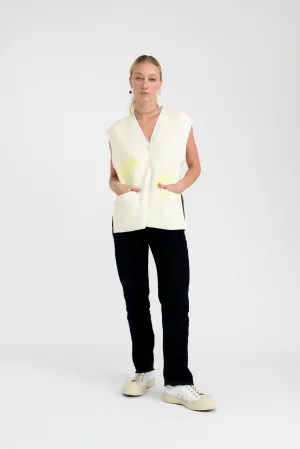 MARINA PILLOW STITCH OVERSIZED VEST