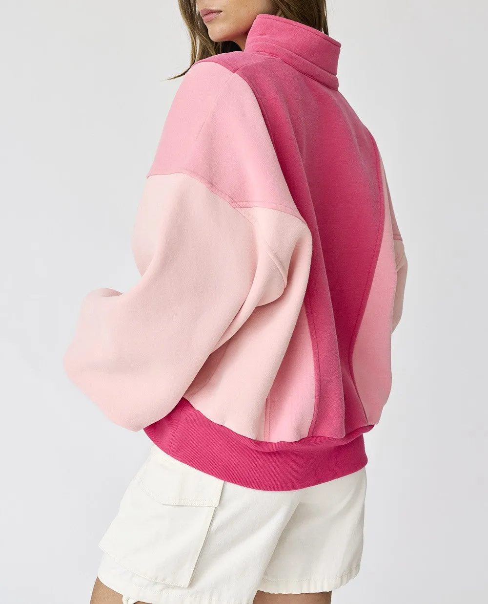 Oversized Colorblock Sweatshirt - 2 Colors!
