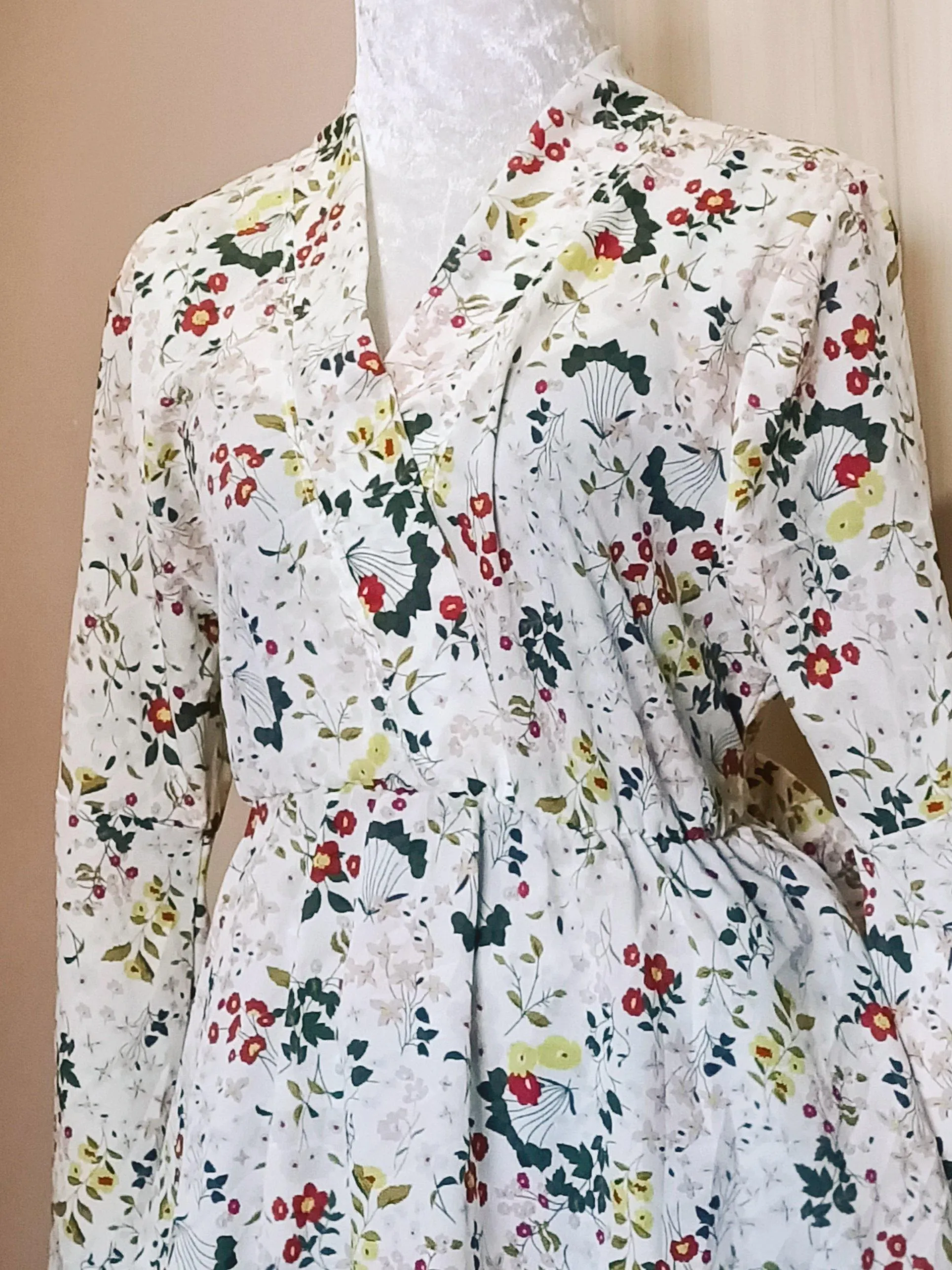 Printed Peplum Top - Nawal