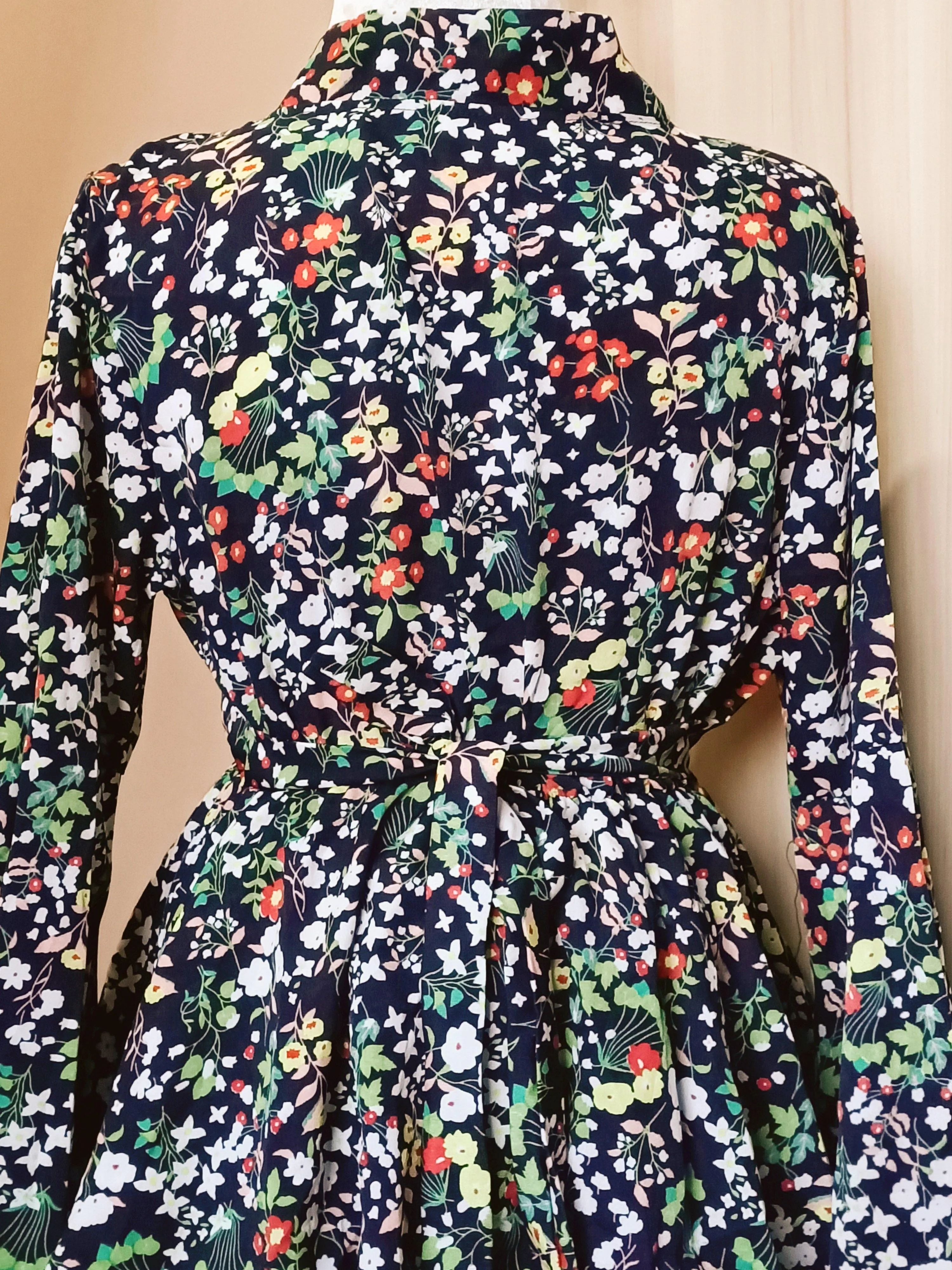 Printed Peplum Top - Nawal