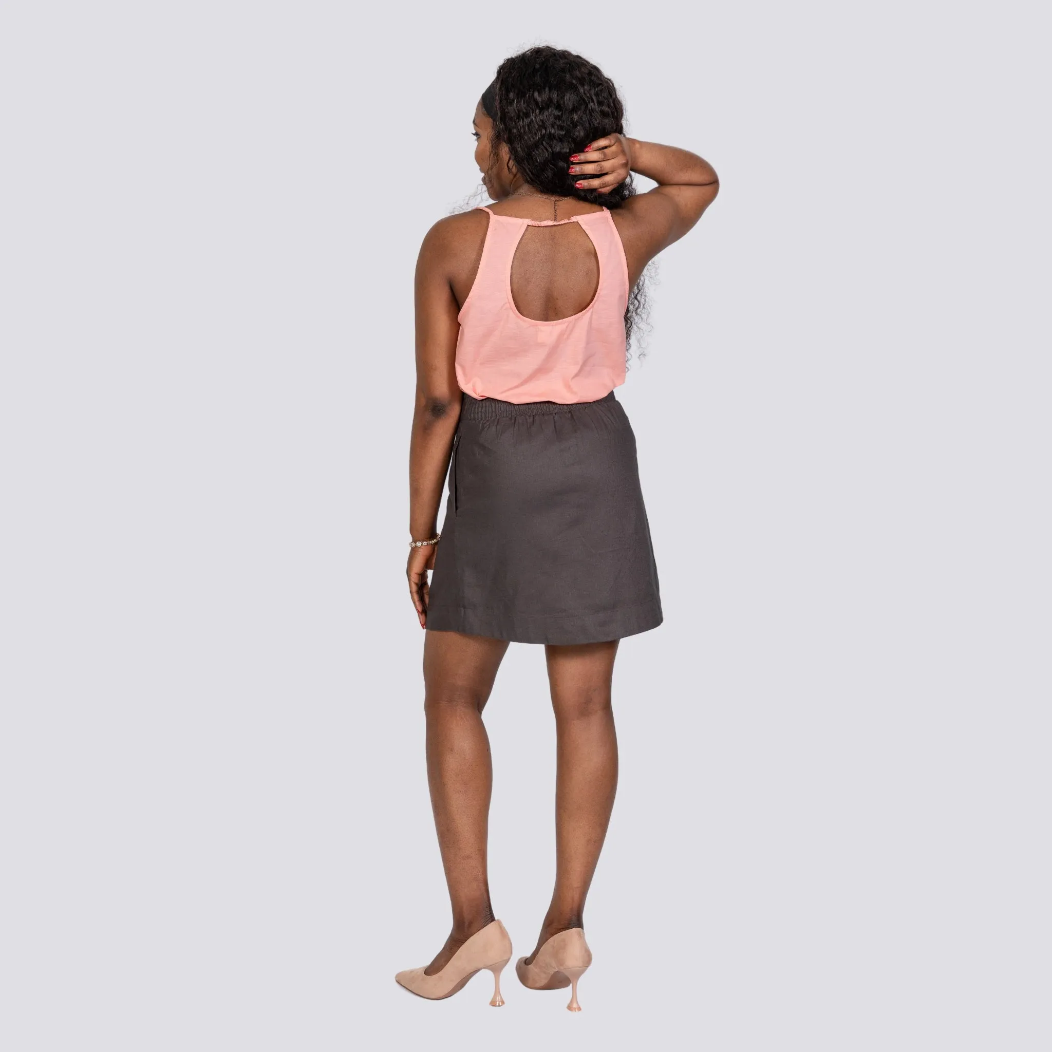 Wild Rose Harmony Halter Cami Top For Women
