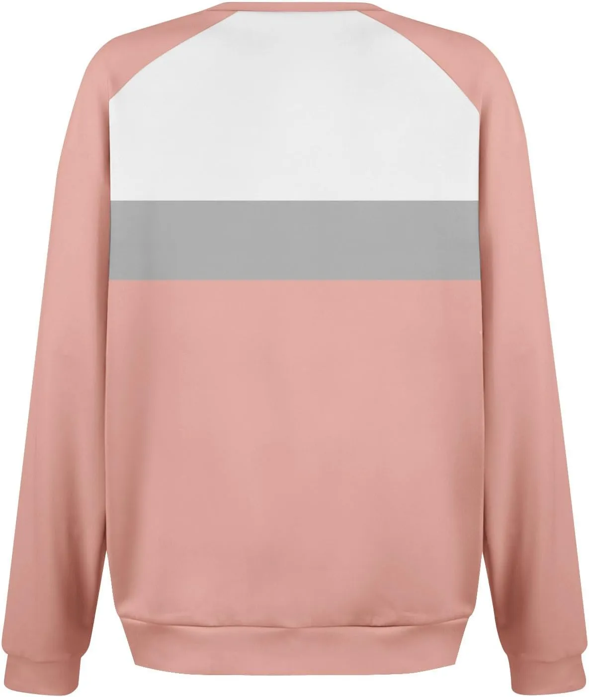 Womens Crewneck Sweatshirt Pullover Trendy Sweatshirts Cute Long Sleeve Y2k Fall Tops Outfits with Pockets