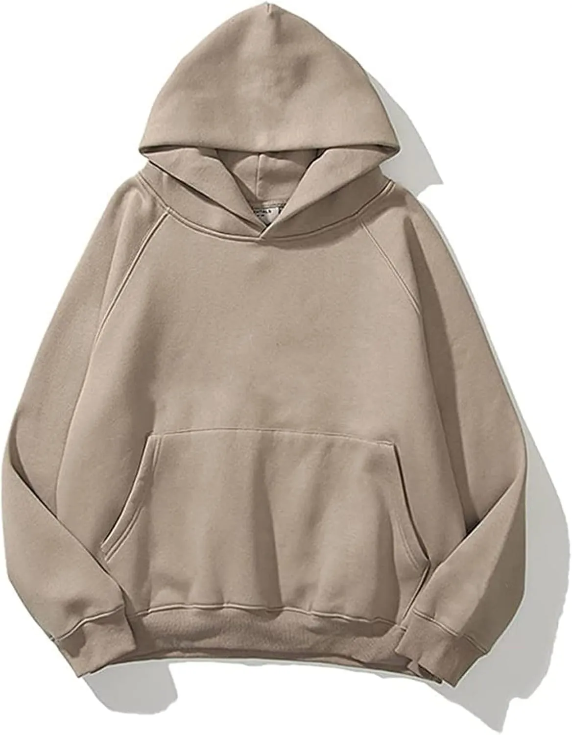 Women's Oversized Hoodies Solid Color Fleece Sweatshirts Long Sleeve Sweaters Pullover Fall Outfits with Pocket